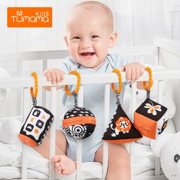TUMAMA – hochets pour bébé de 0 à 12 mois, jouet de poussette pour siège de voiture, anneaux en peluche, jouet suspendu pour nouveau-nés de 0 à 12 mois