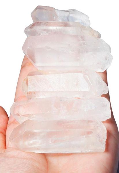 Tumbeelluwa 1lot 10pc cuarzo natural de roca cruda arra rugosa curación reiki cristal espécimen mineral 15quot29quot1171487