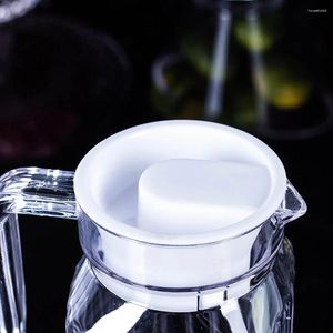 Tumblers 1.1L Cartón de leche Botella de agua Plástico transparente Caja transparente portátil para jugo Botellas de té Jarra
