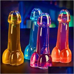 Gobelers 150 ml de verre de verre tasse de pénis drôles verres de pénis cocktails whisky wine fête bar club dédié petite bouche pas de bite de bite sts fy45 dh4fv