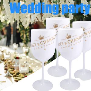 Gobelets 2 4pcs Champagne Verres Cocktail Coupe En Plastique Gobelet Acrylique Bière Whisky Verre À Vin Pour Bar Maison Fête De Mariage Décor Fournitures 230228