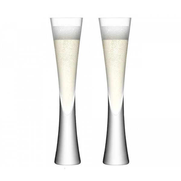 Tumblers 2 pcsset mariage flûtes à champagne paillettes cristal taille mince tulipe bulle verre à vin mousseux apéritif sherry tasse pour la fête 230413