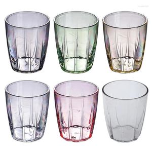 Tumblers 280ml onbreekbaar acryl water onbreekbare drinkglazen herbruikbaar