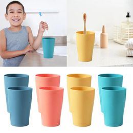 Gobelets 2pc PP tasses en plastique gargariser l'eau froide vaisselle pour enfants ensemble de lavage goutte