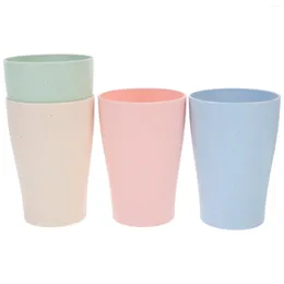 Gobelets 4 pièces verres à boire tasse incassable boissons tasses pique-nique pour fête Camping amoureux de l'eau en plein air