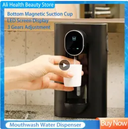 Tuimelaars 540 ml Automatische Mondwater Water Dispenser Smart Inductie Muur Opknoping Monddouche Zorg Mondwater Machine Water