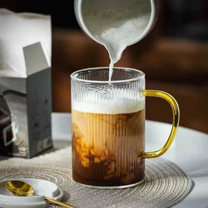 Tumblers Coffee Mug Melk thee Glas Drinkwater Cup Bier Mocs Cups H240506