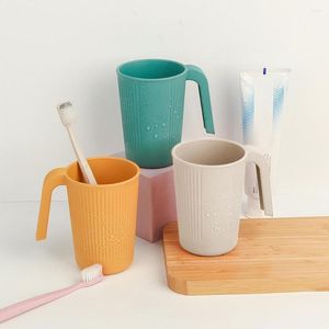 Vasos Taza fácil de beber Tazas duraderas e irrompibles con asas para picnics Camping Uso diario para lavavajillas Seguro Cómodo