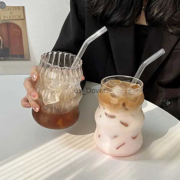 Gobelers lazzy house verre tasses tasses de café lait à chaleur vertes de boisson à boire petit déjeuner