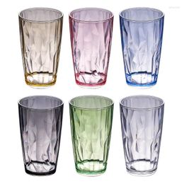 Tumblers P82D Cepas de beber inquebrantables 490 ml de acrílico Shatter -Profes