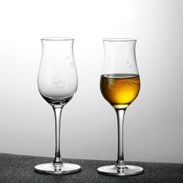 Tumblers Scotland Hignerland Exclusieve whisky Goblet Tulip Crystal Caned Designs whisky Glass Wine Taste Cup Copita Nosering Brandy Snifter 230413