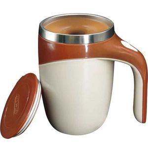 Gobelets Tasse à agitation automatique 304 Tasses isolées en acier inoxydable Les tasses à café conviennent au chocolat chaud au chocolat Moka Matcha Latte Thé