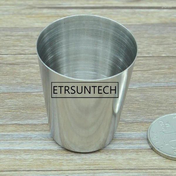 Vuelbadores de acero inoxidable mini frasco scopa cerveza de metal vino café tumbler té lácteo whisky barra bar de bebidas 1oz