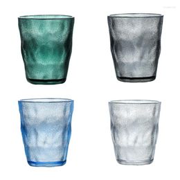 Tumblers Onbreekbaar wijnglas Acrylbekers Onbreekbaar Frosted Juice Bierbeker 220 ml