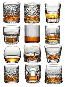 Tumblers whisky bril Scotch ouderwets perfect cadeau voor Loversstyle Glassware Bourbonrum 230413