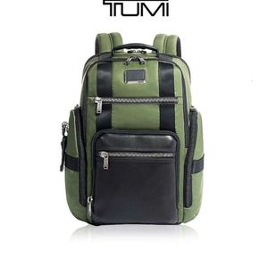 TumiBackPack Backpack Tumin Quality Business Computer Functionele High Pack Bags Designer Travel Back Alpha Ballistic Nylon Bag 232389 Mens LA6