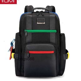 Tumii tumiis 1 hombre 232389 2024 diseñador de bolsa mochila funcional mochila bolsas de negocios de nylon viajes al paquete de ballística de la computadora alta QF6U