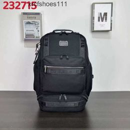 Tummii Tummii Multifunctionele nylon heren Outdoor Travel Bag Business Back Heren Pack Backpack Designer 232715 Ballistische vrije tijd T33P