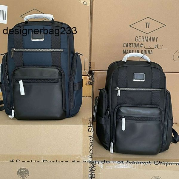 Tums Bagpack Designer Luxury Bookbag Mens Mens Book Backpack Mens Bag One Shoulder ordinateur portable BAWNAFFORMATE