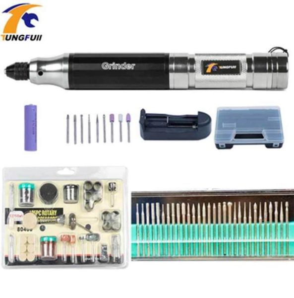 TUNGFULL perceuse électrique batteries pour perceuses sans fil Dremel Mini perceuse Machine de gravure perçage Machine de découpe T2003243607918