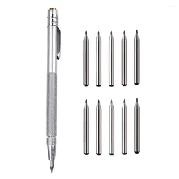 Tungstten Carbure Marking Pen remplaçable Remplaçable Tire de recharge pour le gilet en métal dur en céramique en verre