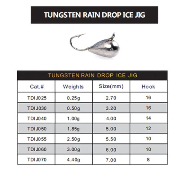 Tungsten hielo plantilla de pesca gancho de tungsteno cebo 2.7 mm-7mm japón gancho tungsten pesca de hielo cabeza de plantilla de invierno