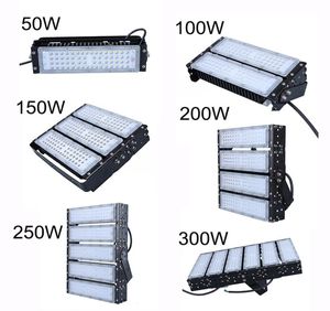 Tunnelverlichting 50W 100W 150W 200W 250W 300W SMD3030 Schijnwerpermodule Fin Warmteafvoer Waterdicht IP65 Koel Wit Voor Snelweg P9332448