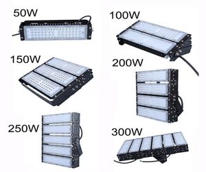 Tunnellichten 50W 100W 150W 200W 250W 300W SMD3030 Floodlight Module Fin Warmte Dissipatie Waterdichte IP65 Koel Wit voor Highway P7034461