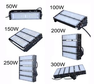 Tunnelverlichting 50W 100W 150W 200W 250W 300W SMD3030 Schijnwerpermodule Fin Warmteafvoer Waterdicht IP65 Koel Wit Voor Snelweg P1937432