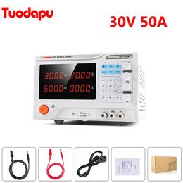 Tuodapu alimentation stabilisée cc 30V 20 interrupteur de laboratoire numérique programmable alimentation de bureau