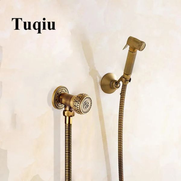 Tuqiu kit de toilettes à la douche à la main
