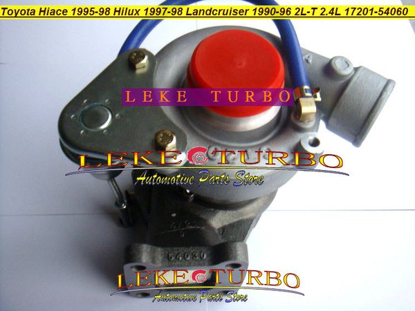 Turbocompresseur Turbo CT20 17201-54060 17201-64030, pour TOYOTA Hilux Hiace HI-LUX HI-ACE Landcruiser 4 coureurs 2LT 2L-T 2L T 2,4 l