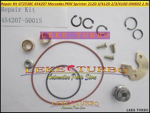 Kit de reparación de Turbo, reconstrucción GT2538C 454207-5001S 454207, turbocompresor para Mercedes PKW Sprinter 212D 312D 412D 310D 410D OM602 2.9L