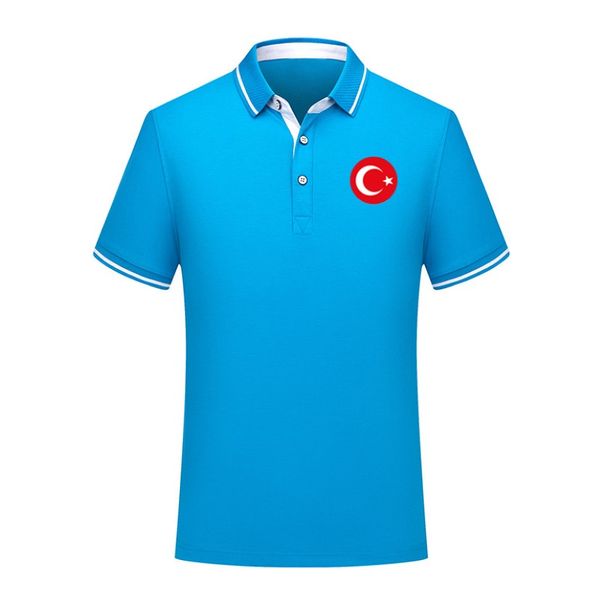Turkey Men Qolo Shirt Summer Mens Business Casual Tops Sports Men's Run Run Sleeve Qolo Shirt Training Training Clothing Qolos Men's 260o