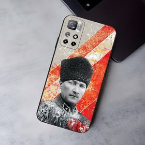 Turkije Mustafa Kemal Ataturk telefoonhoesje voor Xiaomi Redmi 9T 9A 10A 9 10 8 8A Note 9s 7 11s 12 11 10S Pro Plus Cover