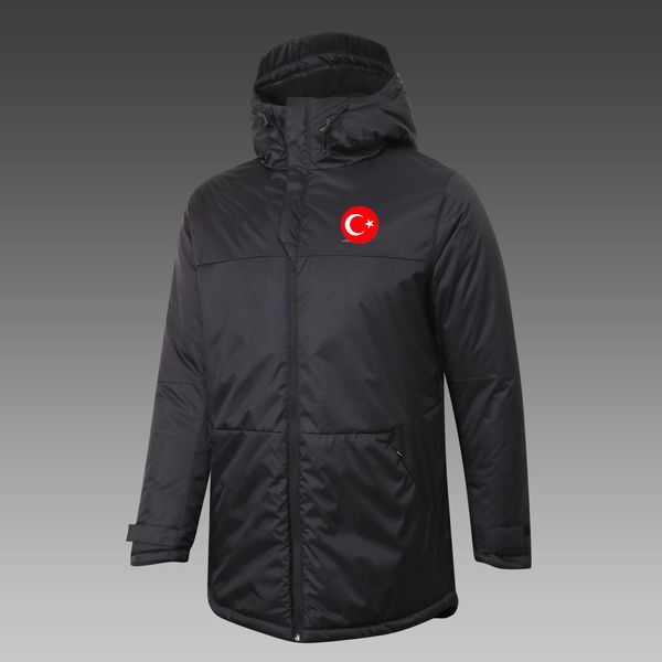 Turkey Men's Down Winter Outdoor Loisking Sports Mabe Emblèmes de l'équipe Parkas Emblèmes personnalisés