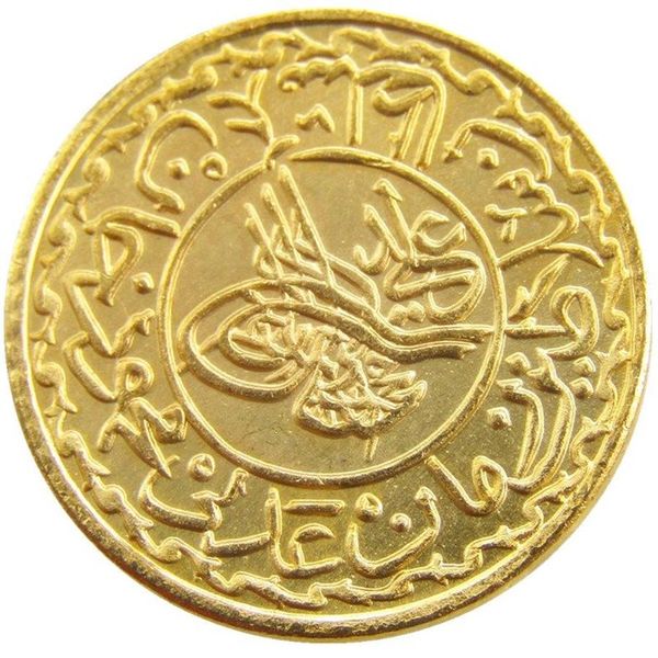 Pièce d'or Empire Ottoman 1 Adli Altin 1223, Promotion, usine bon marché, accessoires pour la maison, pièces en argent 2102
