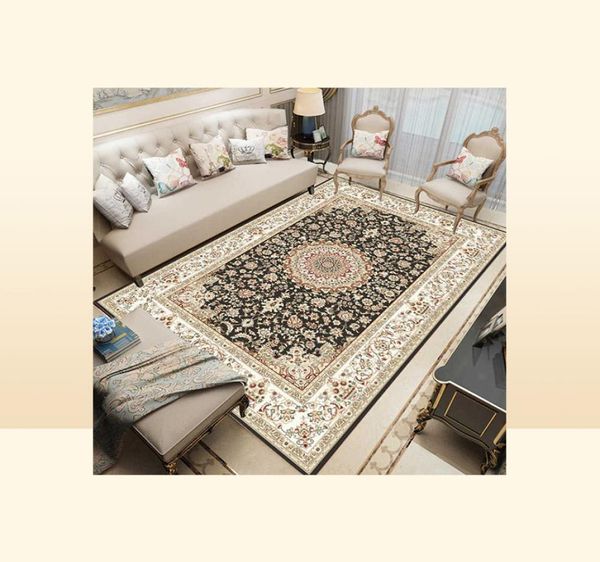 Tapis persans imprimés à la dinde Carpets pour le salon de salon de la zone décorative chambre à coucher extérieur Boho Boho Grand Mat de tapis de sol 28277611