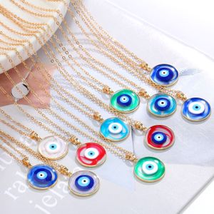 Turkse boze oog ketting voor vrouwen Lucky Blue Eye hanger kettingen partij bruiloft sieraden