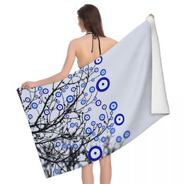 Turkse kwaadaardige oogboom bad strand handdoek handdoek MicroFiber Mediterranean Amulet Shower Sports Yoga handdoeken