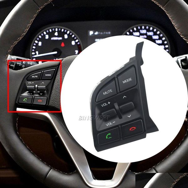 Interruptor de señal de giro Función Mti Botones O del volante para Hyundai Son - Botón de retroiluminación Bluetooth Drop Delivery Móviles Motorcyc Dhalo