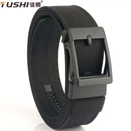 Tushi Army Tactical Belt Quick Release Militaire Airsoft Training Molle Belt Outdoor Shooting Hiking Hunting Sports Belt 240322