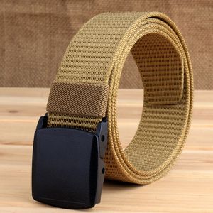 TUSHI Nouveau Ceinture Tactique Militaire Pour Hommes Serré Robuste En Nylon Robuste Ceinture Dure pour Mâle Extérieur Ceinture Occasionnelle Ceinture Automatique 00001