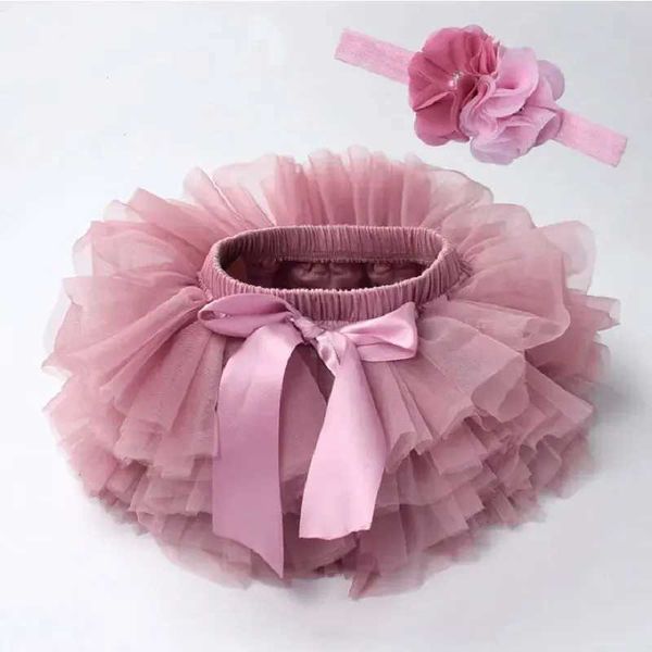 Robe de tutu bébé fille nouveau-né jupe tutu tenue pour enfants 2pcs jupes courtes + bandeau de bande