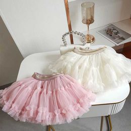 Robe tutu bébé filles tutu jupe moelleuse enfants ballet enfants petterkirt bébé fille princesse tulle fête danse en mesh skirts d240507