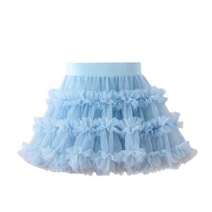 Dutu Hobe New Girls Tutu Jupe pour enfants Enfants Joupes en tulle gonflé pour fille Dance Birthday Costume Fête Princess Girl Clothes D240507