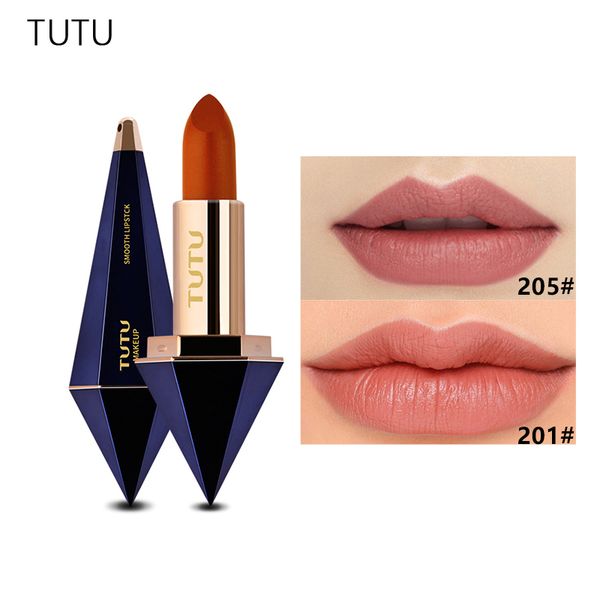 TUTU Stars Velv Mate Lápiz labial Larga duración Labio encantador Lápiz labial Cosmético Maquillaje de belleza