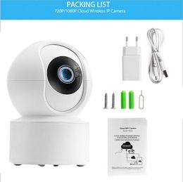 Tuya 1080P 2MP WIFI Cámara IP Vigilancia inalámbrica HD CCTV Seguridad para el hogar Wifi Babby Monitor P2P Visión nocturna