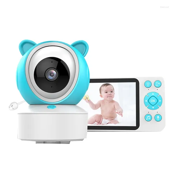 Tuya – moniteur sans fil pour bébé, 5 pouces, 1080P, caméra vidéo de sécurité, nounou, Vision nocturne HD, PTZ