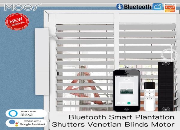 TUYA Bluetooth Control persianas ajustables de ajuste Motor USB Castrado de plantaciones Ventana Smart Life Alexa Google Home Voice CO6368821